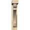 Ekena Millwork Olympic Block Rough Sawn Bracket w/ Offset Brace, Douglas Fir, 4"W x 20"D x 20"H BKT0402X20X20OLY05RDF - alternate 4